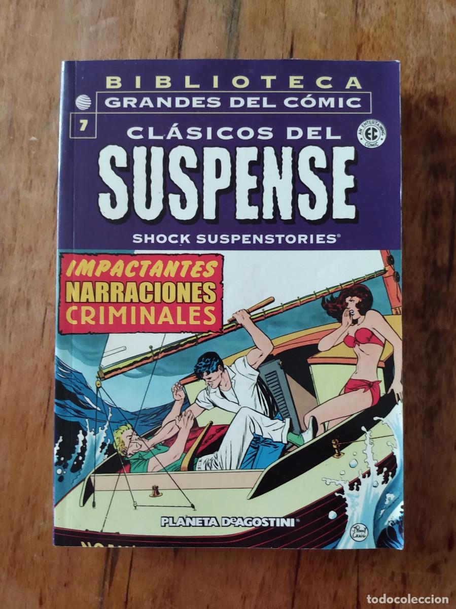 C&oacute;mics: Biblioteca Grandes del C&oacute;mic. Cl&aacute;sicos del Suspense 7. Planeta DeAgostini