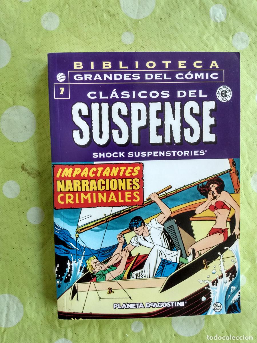 C&oacute;mics: Biblioteca Grandes del C&oacute;mic. Cl&aacute;sicos del Suspense 7. Planeta DeAgostini