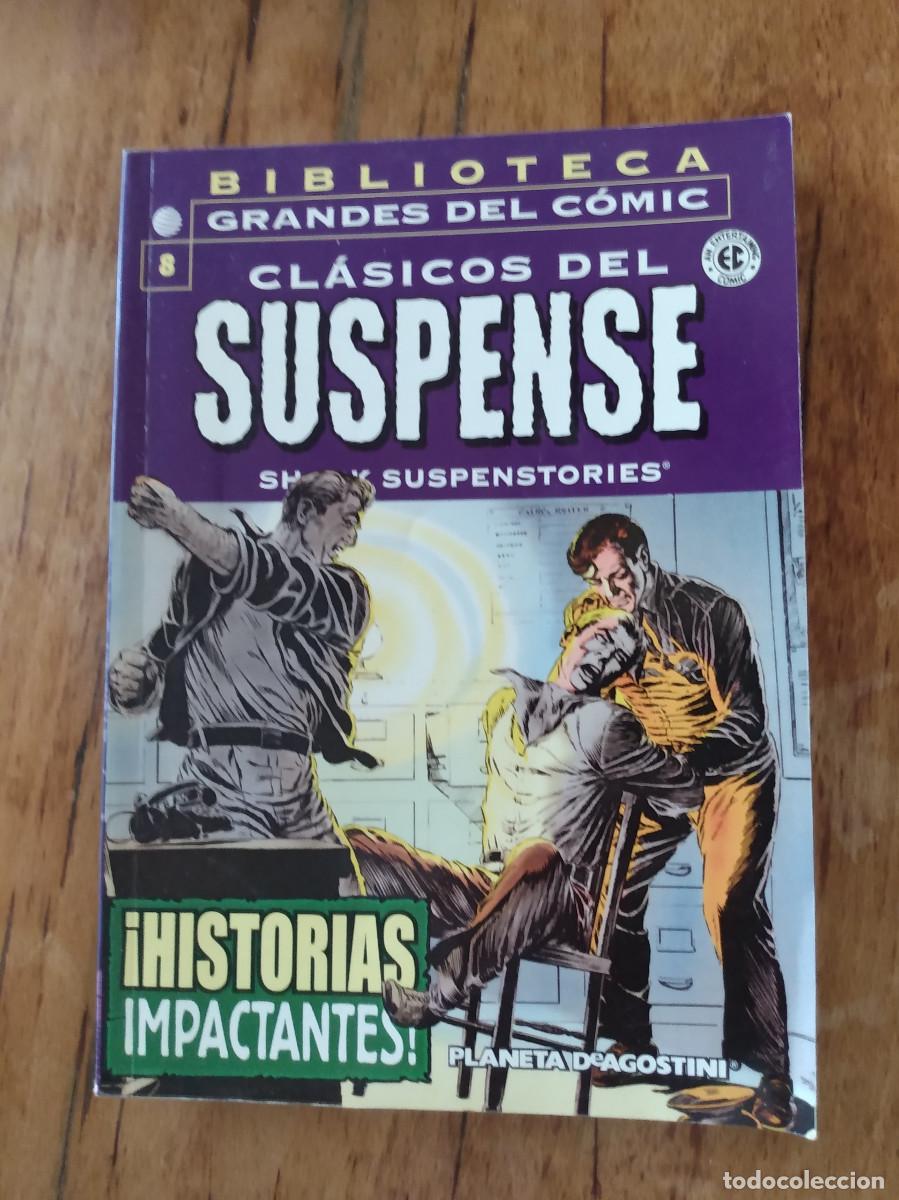 C&oacute;mics: Biblioteca Grandes del C&oacute;mic. Cl&aacute;sicos del Suspense 8. Planeta DeAgostini