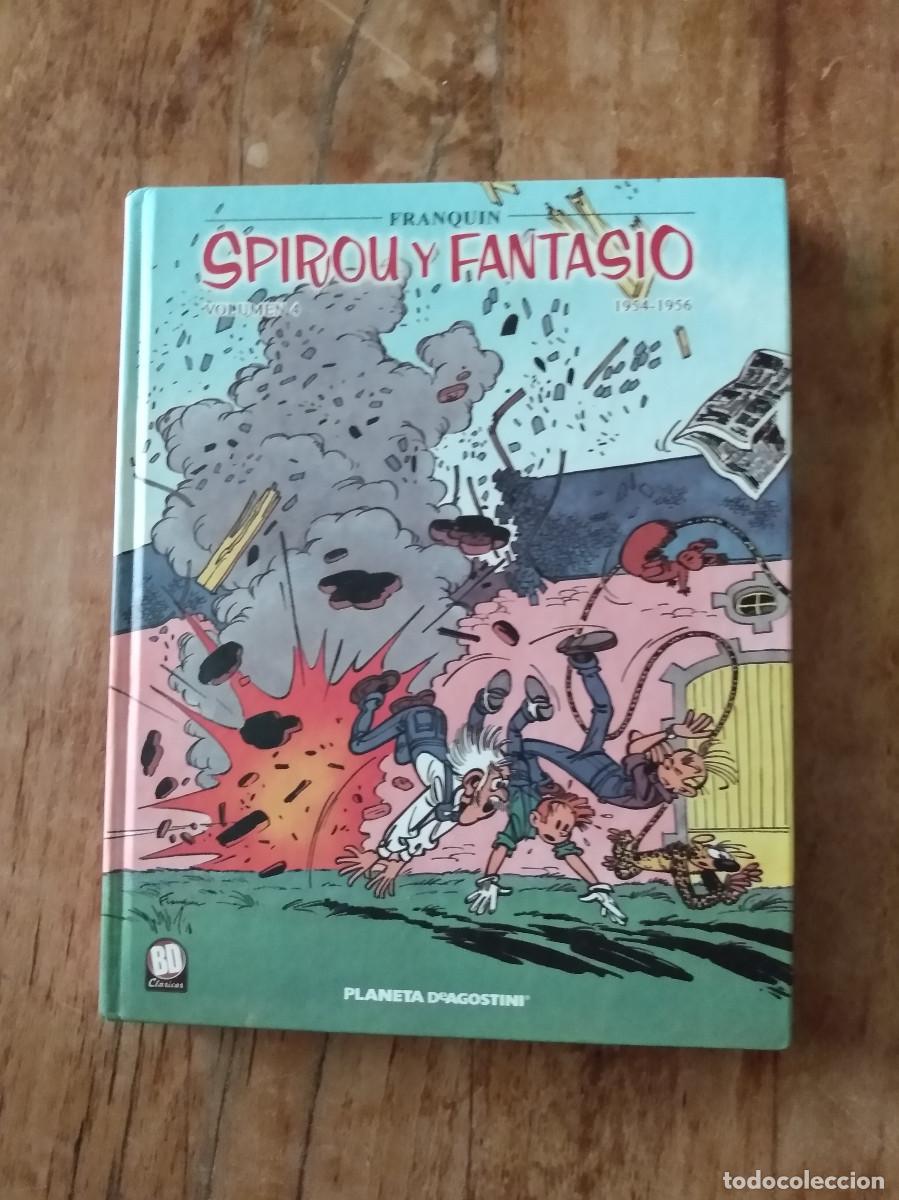 C&oacute;mics: Spirou y Fantasio n&ordm; 4, 1954-1956 Franquin. Planeta DeAgostini.