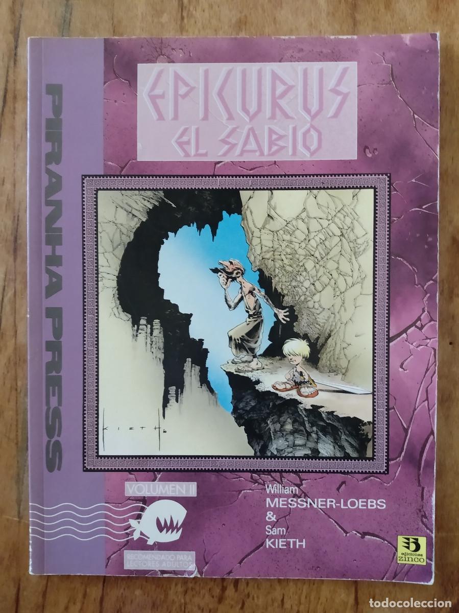 C&oacute;mics: Epicurus El Sabio. Messner-Loebs, Kieth. Ed. Zinco.