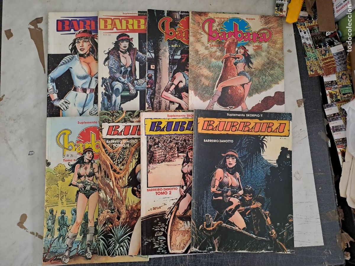 C&oacute;mics: Barbara completa 8 n&uacute;meros, R&eacute;cord en buen estado Bolsa DA