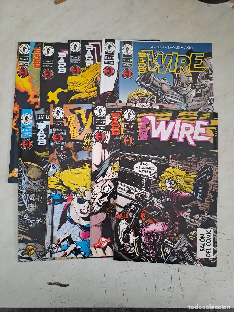 C&oacute;mics: Barb. Wire, completa 9 n&uacute;meros, Dark horse en perfecto estado Bolsa DA