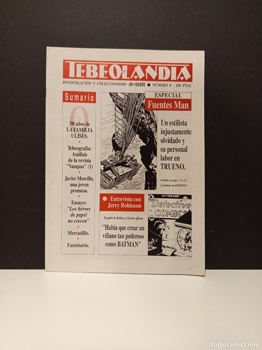Fumetti: TEBEOLANDIA - INVESTIGACION Y COLECCIONISMO DE TEBEOS NUMERO 0