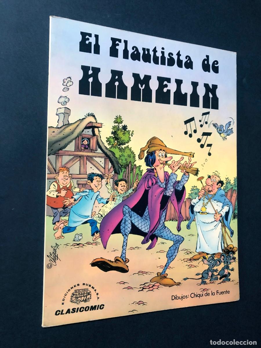 C&oacute;mics: EL FLAUTISTA DE HAMELIN / CHIQUI DE LA FUENTE / CLASICOMIC 1984 / SIN USAR