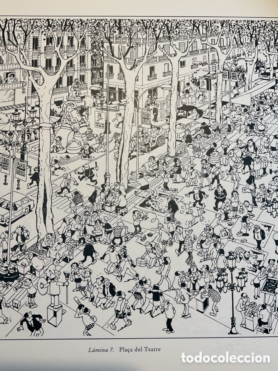 C&oacute;mics: Barcelona de Blanco / Josep Maria Blanco Ibarz / 1993 Ediciones B - Foto 5