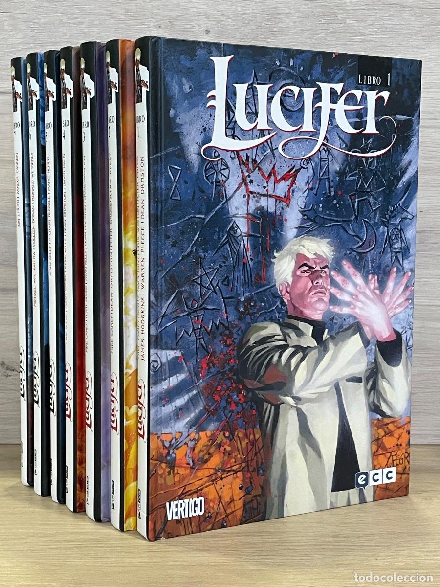 C&oacute;mics: Lucifer / Completa 7 Vol&uacute;menes / Vertigo / Mikey Carey, Peter Gross, Scott Hamptom, Chris Weston