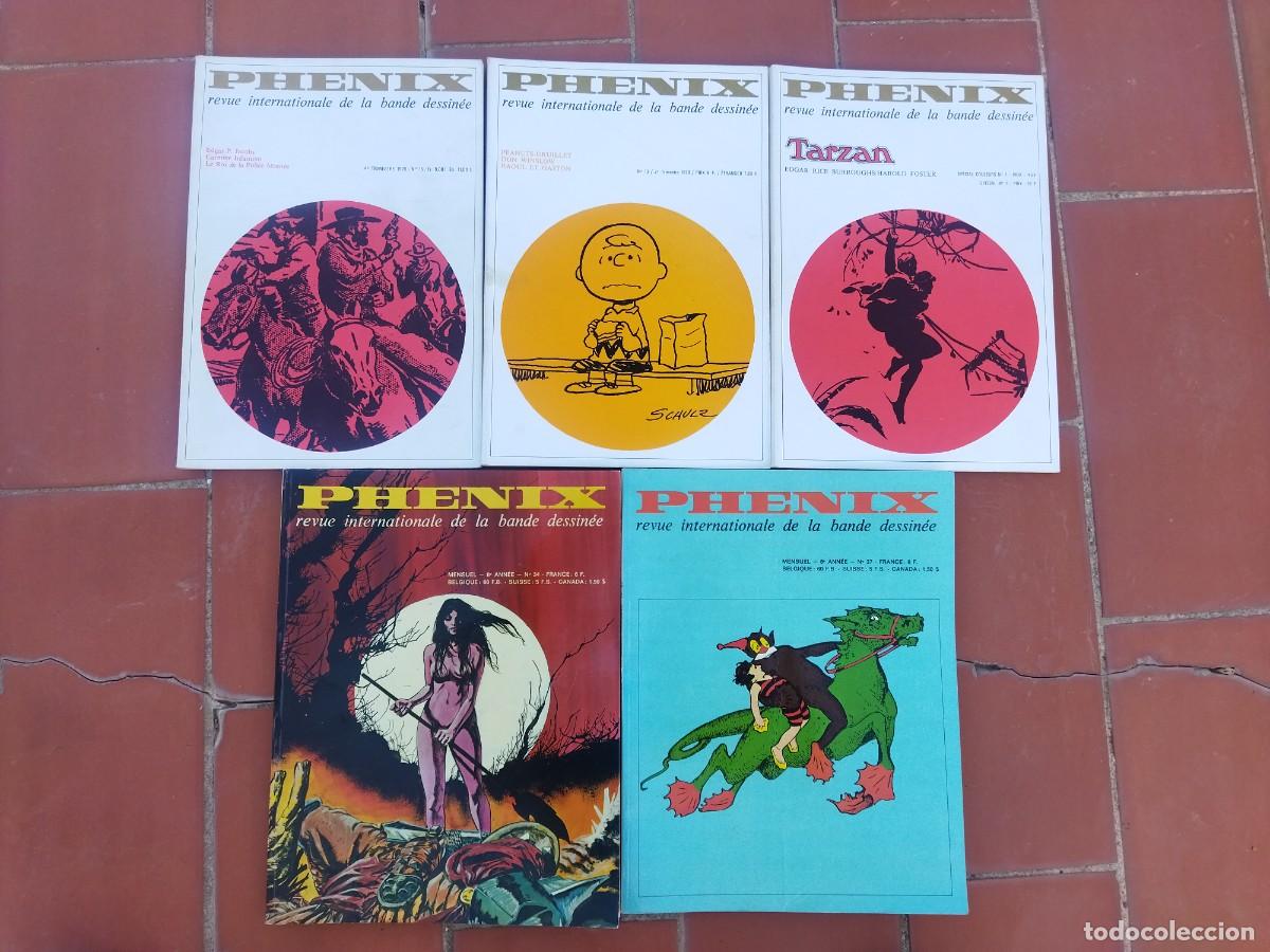 C&oacute;mics: lote de 10 comics PHENIX en frances n&ordm; 13,15,34,37,39,42,43,44,45, y un special n&ordm; 1