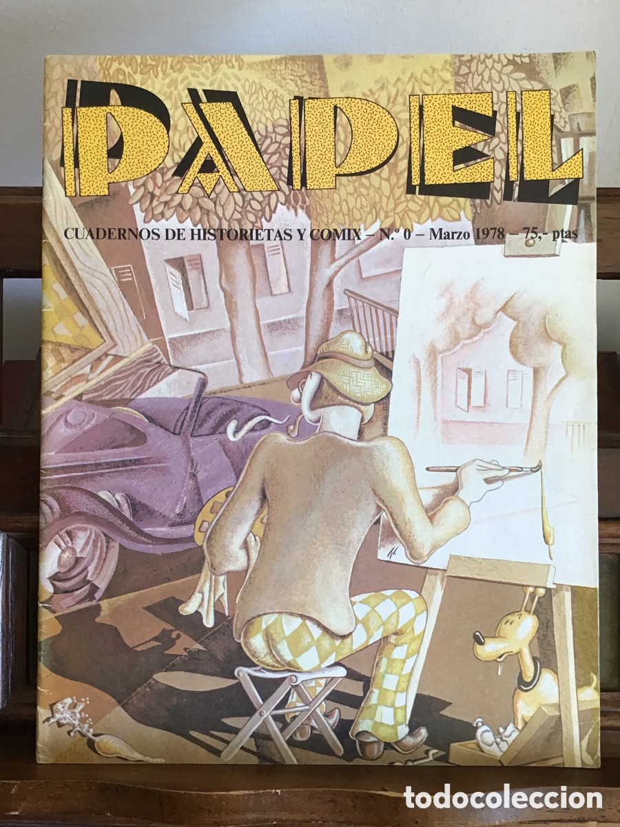 Fumetti: PAPEL N&ordm; 0 - Cuadernos de historietas y COMIX (&uacute;nico n&uacute;mero)