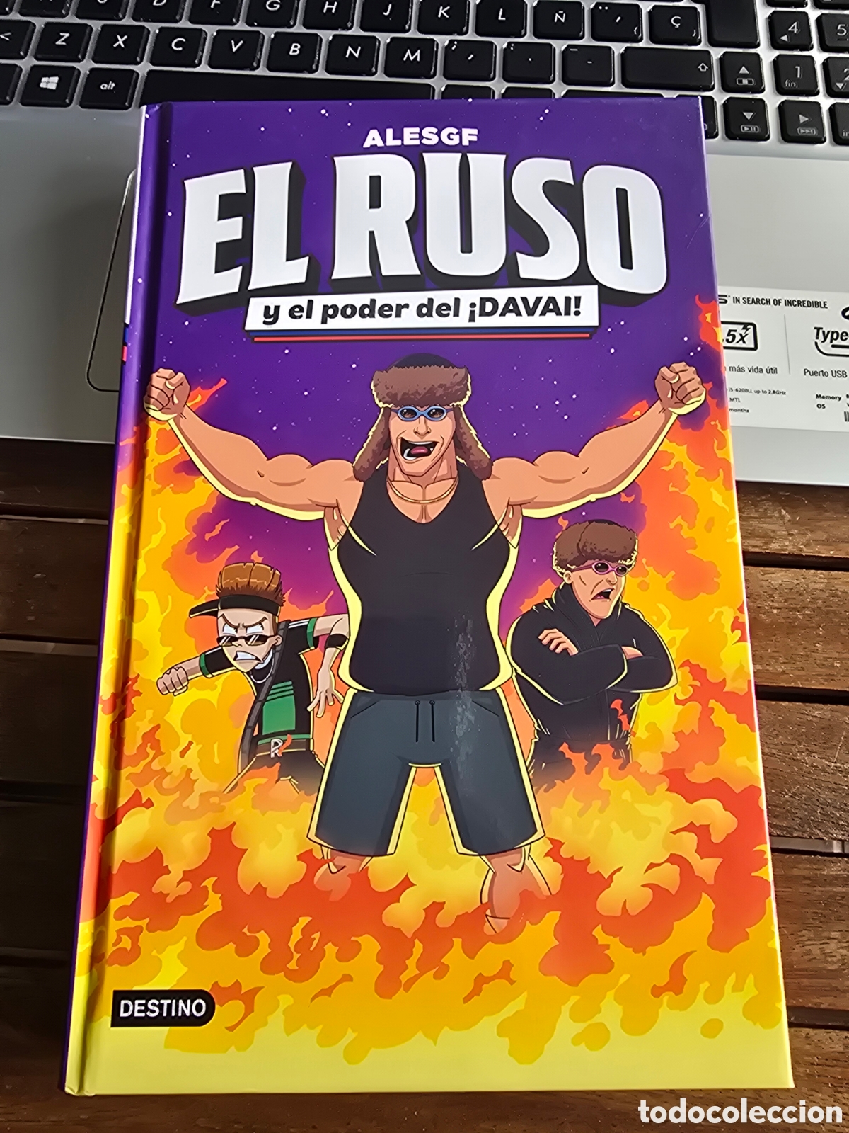 C&oacute;mics: RUSO 1, EL. EL RUSO Y EL PODER DEL &iexcl;DAVAI! ALESGF Editorial DESTINO INFANTIL 2025