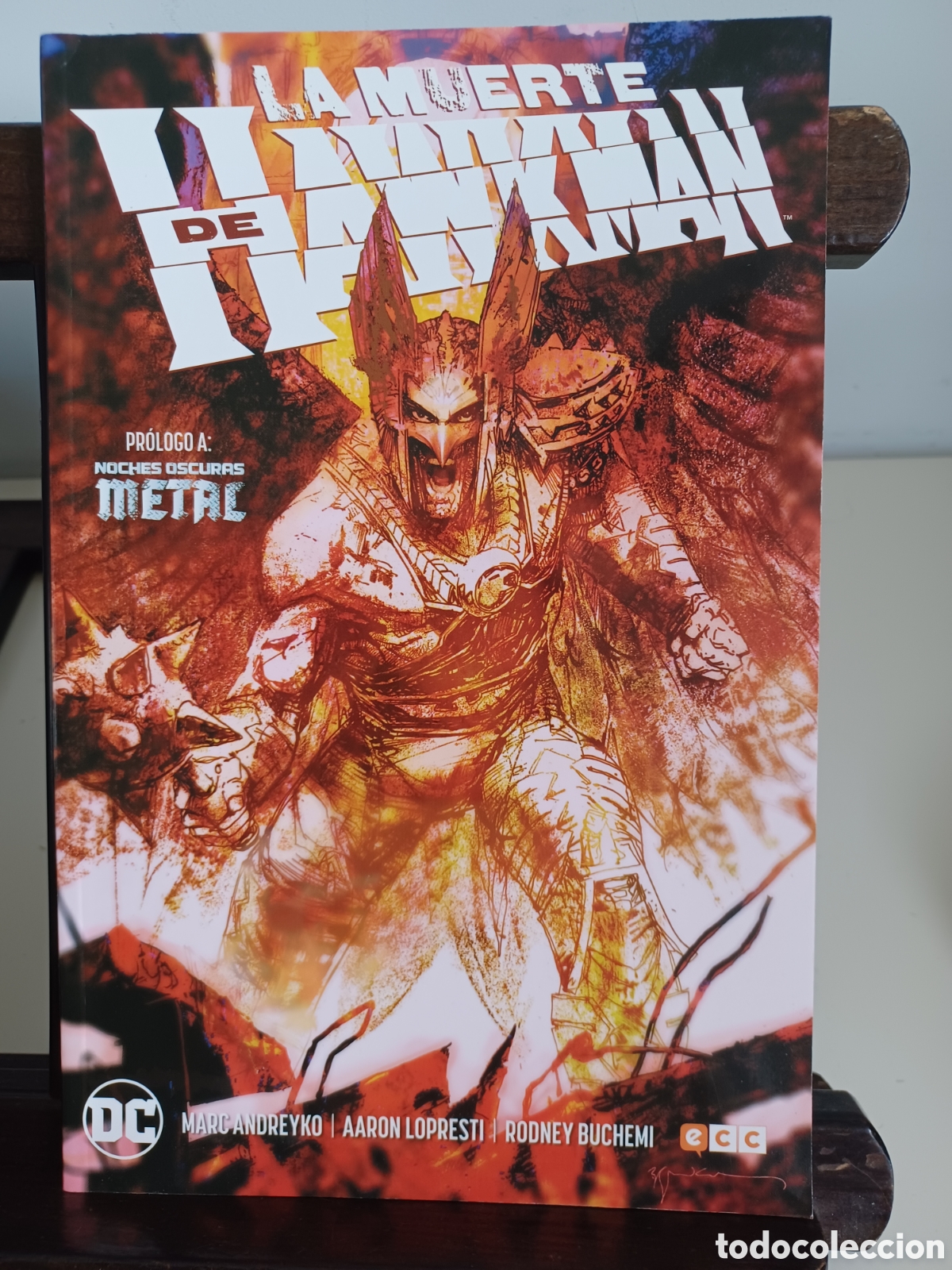 C&oacute;mics: La muerte de Hawkman/ DC ECC/ NUEVO A ESTRENAR - Foto 1
