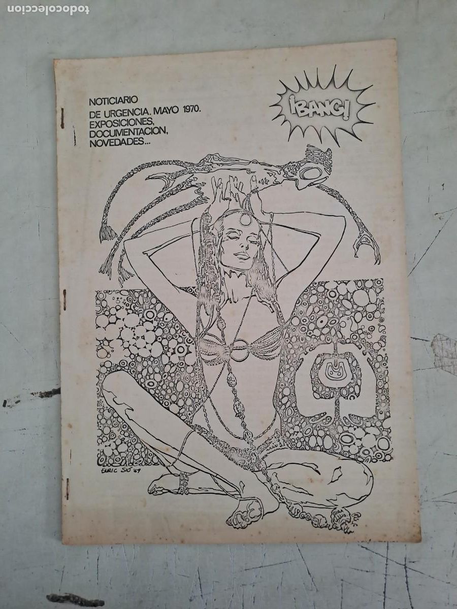 C&oacute;mics: Bang, noticiario de urgencia Mayo 1970 Bolsa DA