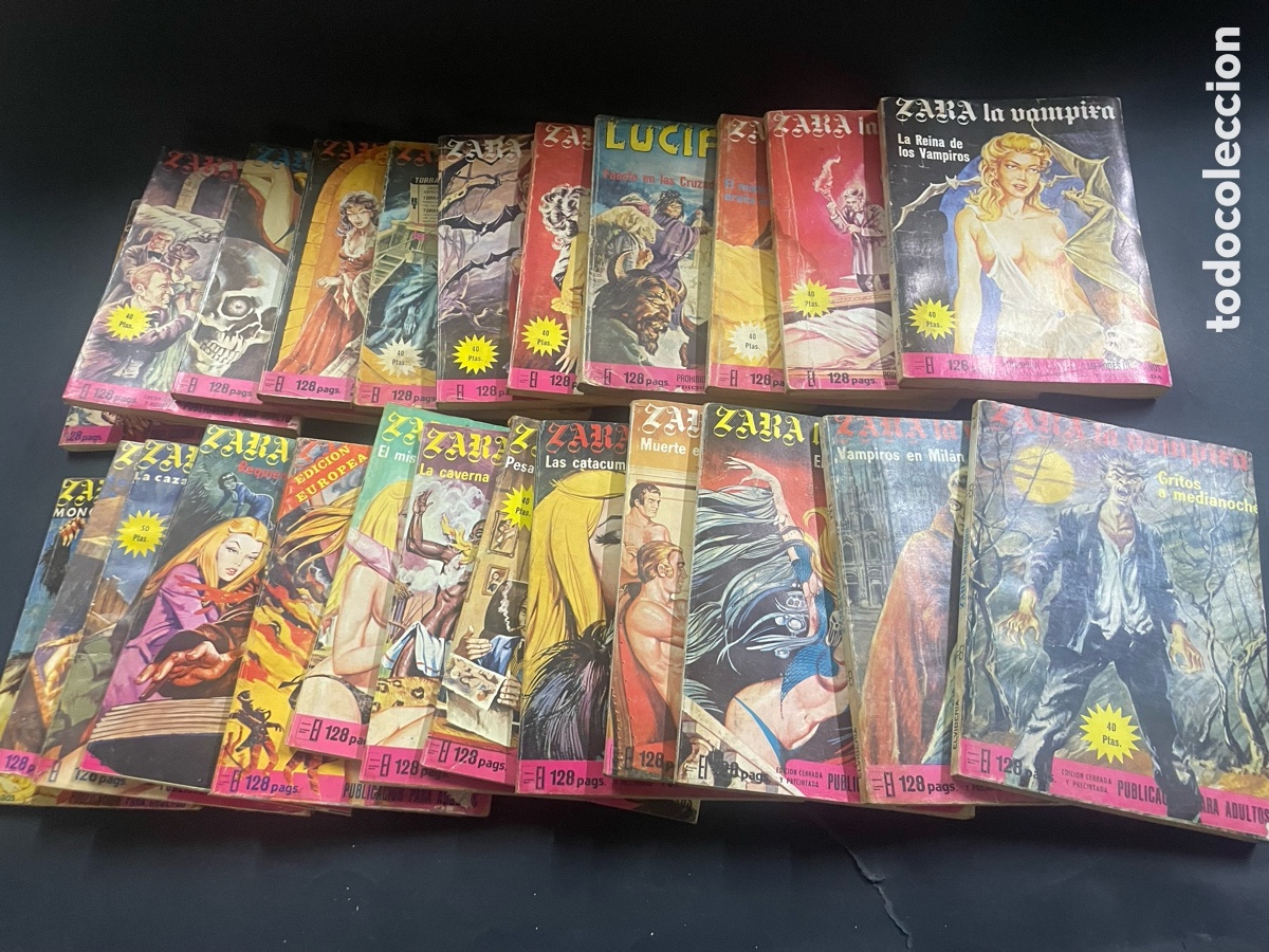 C&oacute;mics: Zara La Vampira lote De 24 N&uacute;meros - Foto 1