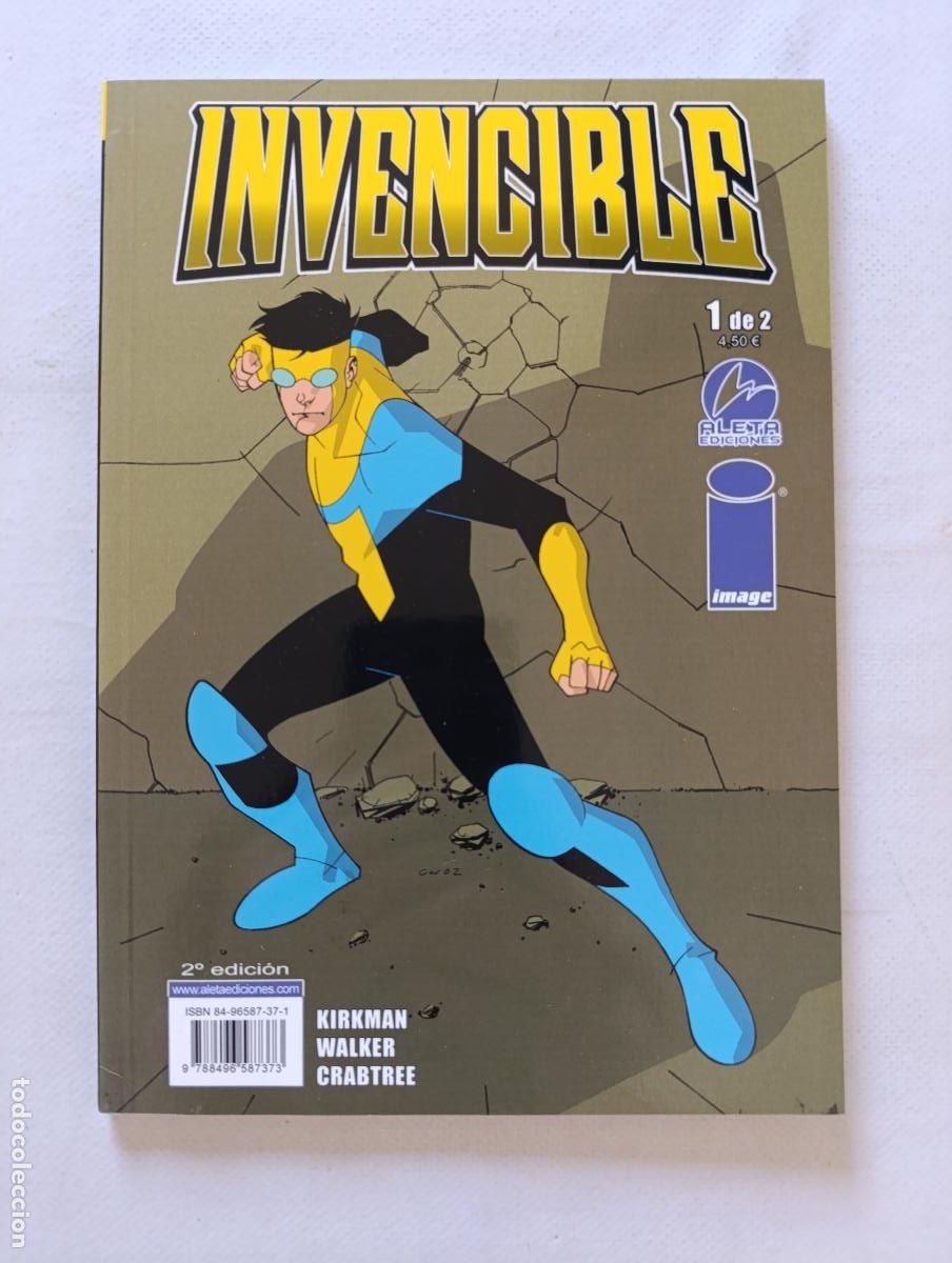 C&oacute;mics: INVENCIBLE N&ordm; 1 - 2&ordm; EDICION - KIRKMAN - IMAGE - ALETA (048)
