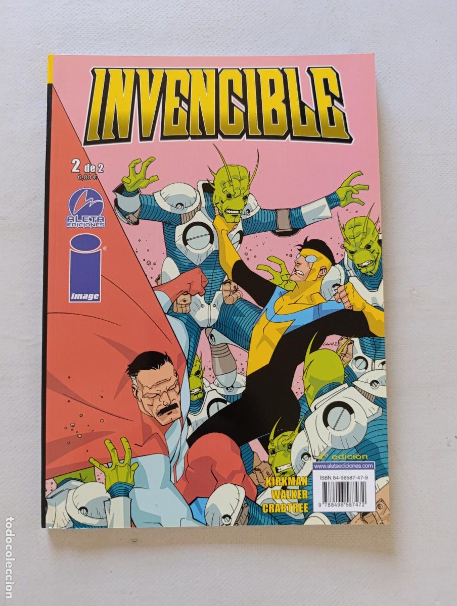 C&oacute;mics: INVENCIBLE N&ordm; 2 - 2&ordm; EDICION - KIRKMAN - IMAGE - ALETA (048)