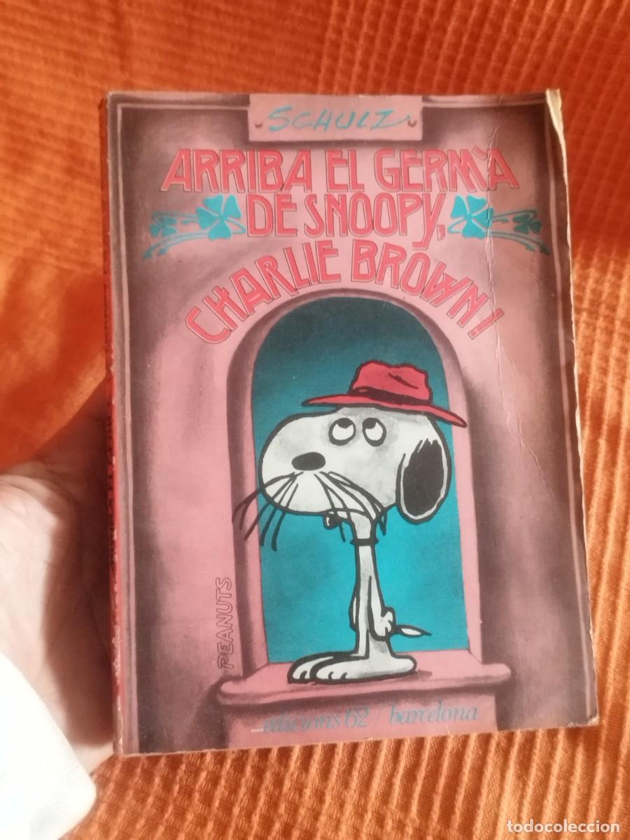 C&oacute;mics: Arriba el germ&agrave; de Snoopy Charlie Brown Schulz Edicions 62 Peanuts Lito Fisan Barcelona 1976.