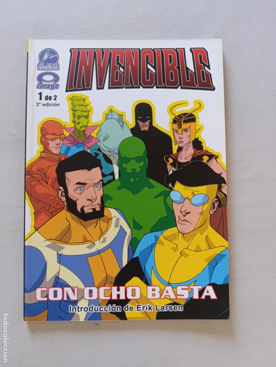 C&oacute;mics: INVENCIBLE N&ordm; 3 - CON OCHO BASTA N&ordm; 1 DE 2 - 2&ordm; EDICION - IMAGE - ALETA (040)