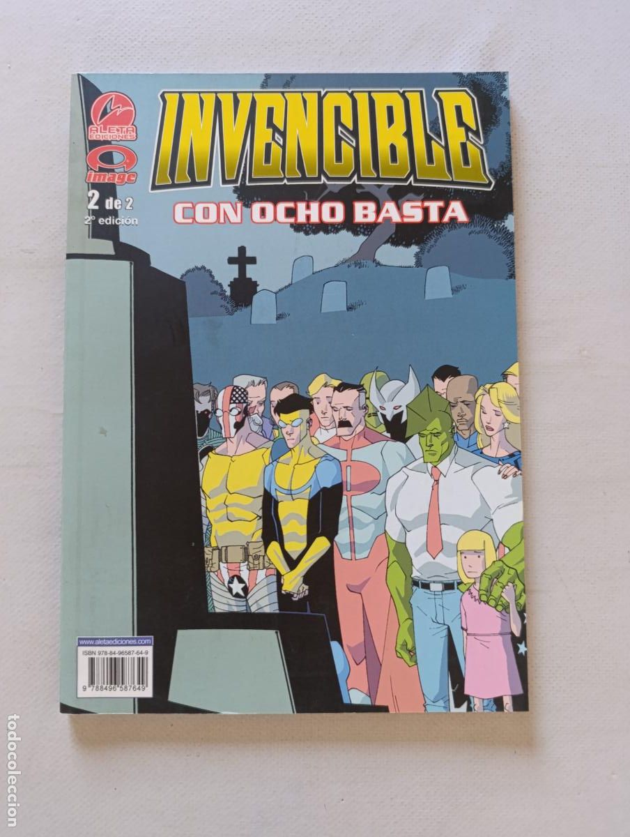 C&oacute;mics: INVENCIBLE N&ordm; 4 - CON OCHO BASTA N&ordm; 2 DE 2 - 2&ordm; EDICION - IMAGE - ALETA (040)