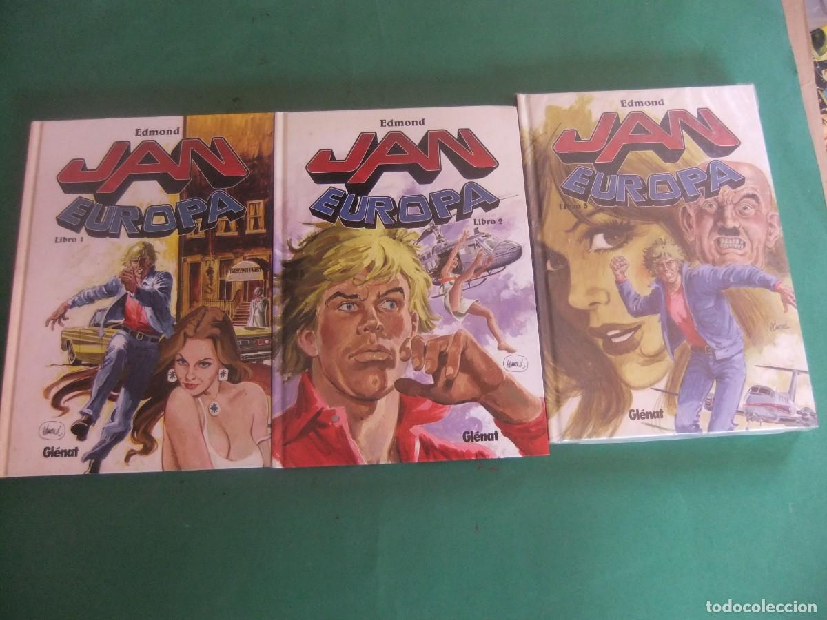 C&oacute;mics: JAN EUROPS TRES TOMOS COLECCION COMPLETA GLENAT