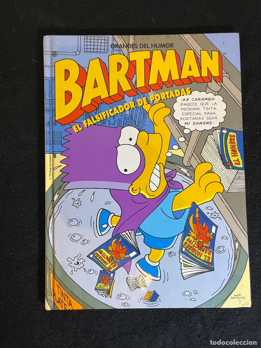 C&oacute;mics: C&oacute;mic Bartman El Falsificador de Portadas Simpsons Grandes del Humor 1997