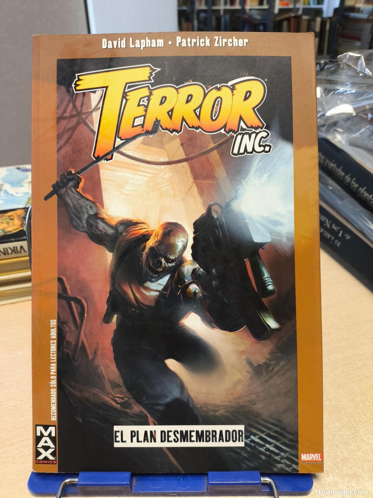 C&oacute;mics: TERROR INC. - EL PLAN DESMEMBRADOR - DAVID LAPHAM - PANINI - DAVID LAPHAM / PATRICK ZIRCHER