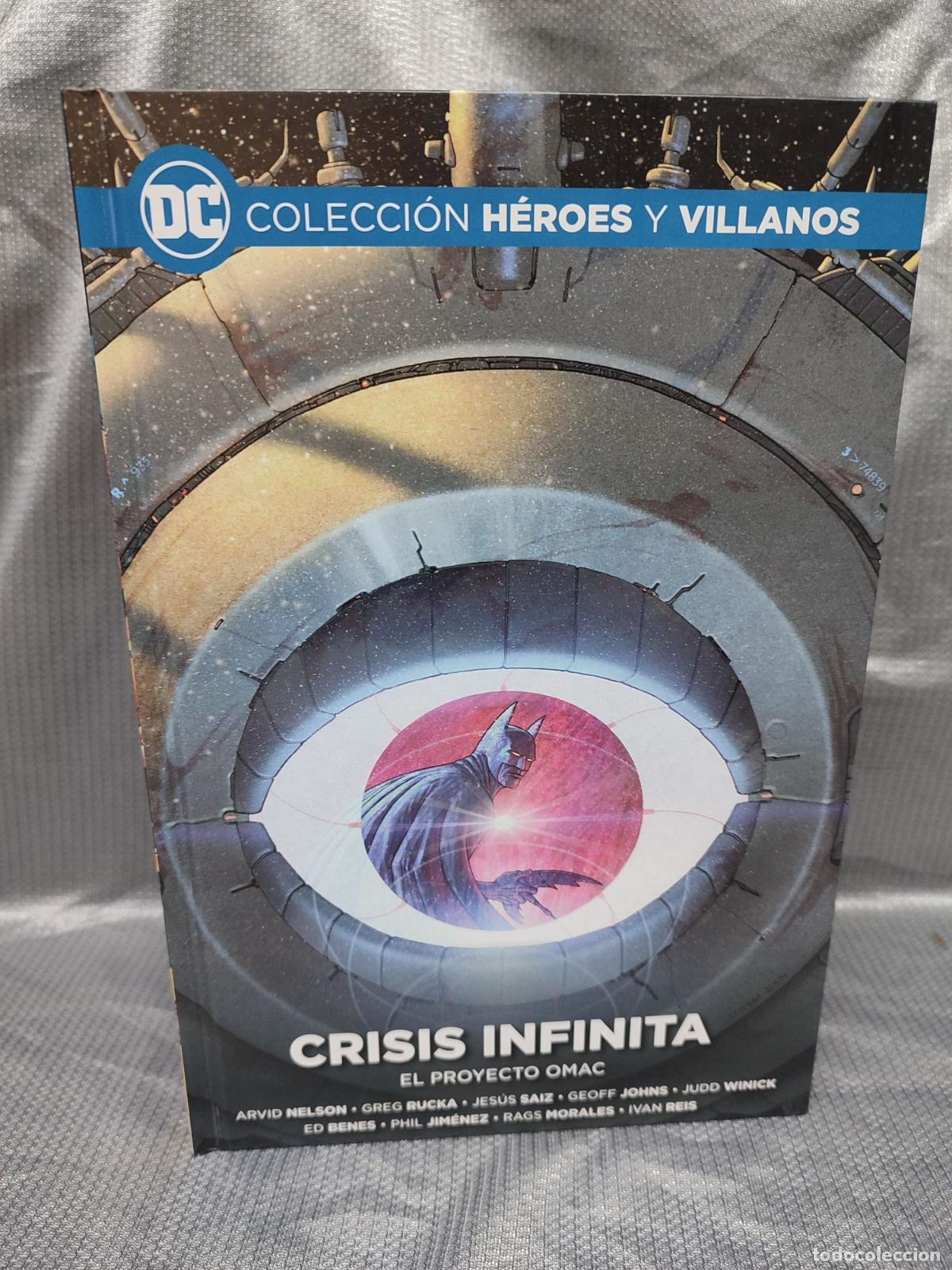 C&oacute;mics: CRISIS INFINITA. EL PROYECTO OMAC. COL. HEROES Y VILLANOS DC. ECC-SALVAT