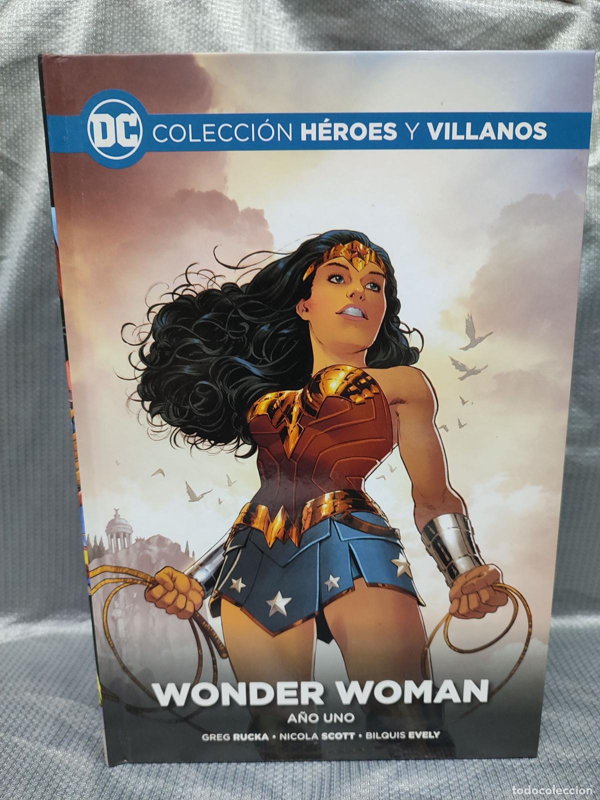 C&oacute;mics: WONDER WOMAN. A&Ntilde;O UNO. COL. HEROES Y VILLANOS DC. ECC-SALVAT