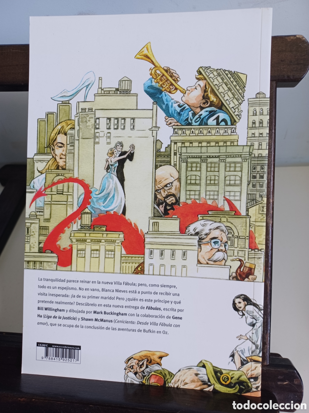 C&oacute;mics: F&aacute;bulas. Blanca Nieves/ V&eacute;rtigo ECC/ NUEVO A ESTRENAR - Foto 2