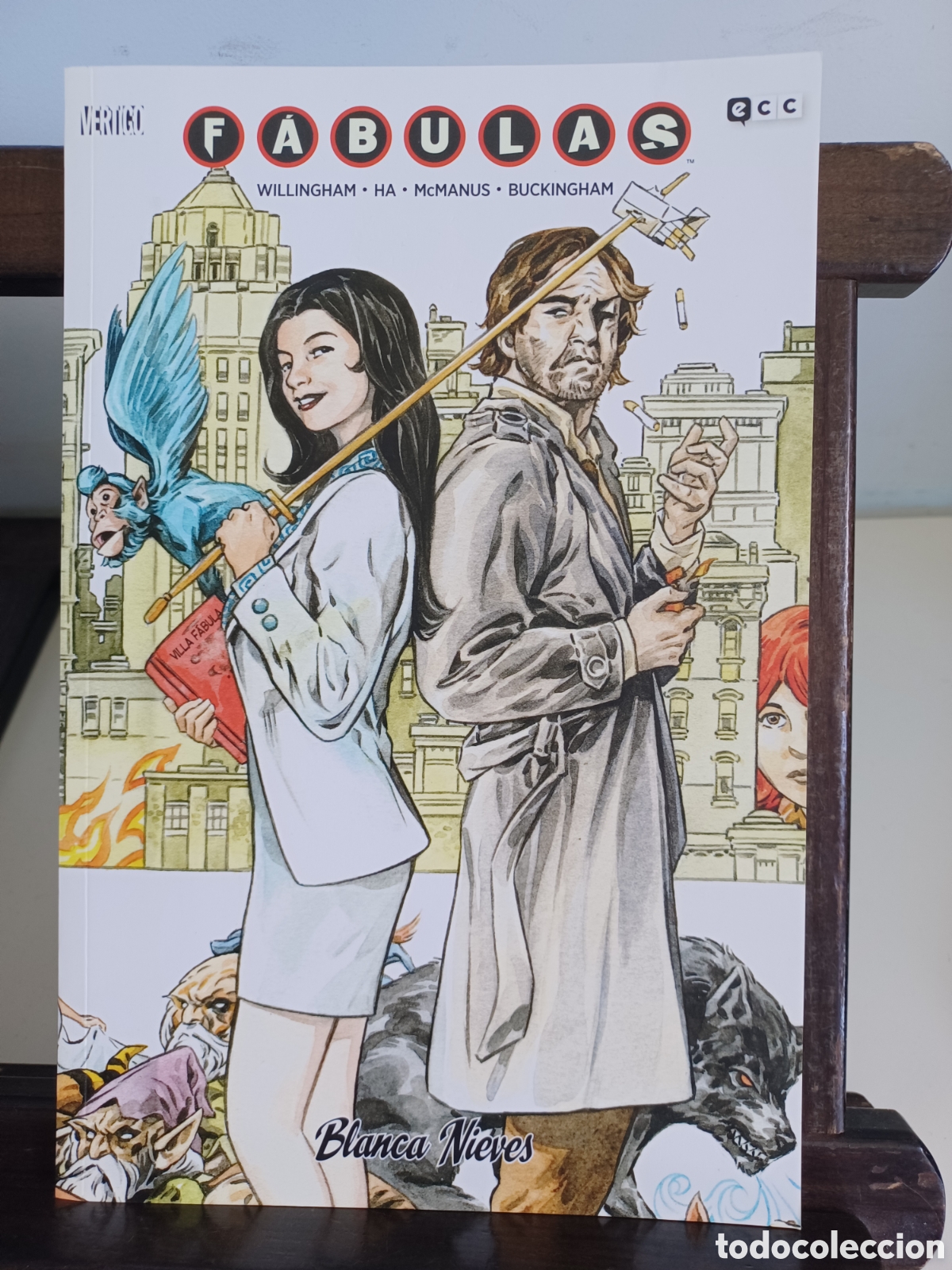 C&oacute;mics: F&aacute;bulas. Blanca Nieves/ V&eacute;rtigo ECC/ NUEVO A ESTRENAR - Foto 1