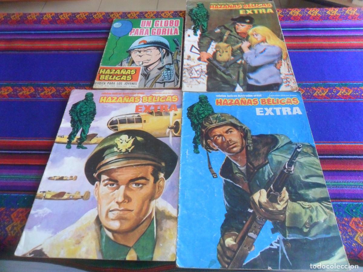 C&oacute;mics: HAZA&Ntilde;AS B&Eacute;LICAS EXTRA N&ordm;S 26 28 29 URSUS TORAY 1979. REGALO HAZA&Ntilde;AS B&Eacute;LICAS GORILA N&ordm; 187. 1965.