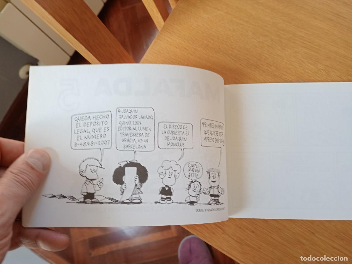 C&oacute;mics: MAFALDA N.&ordm; 5 (DE 11). R&Uacute;STICA. LUMEN. 2007. 100 P&Aacute;GINAS. - Foto 6