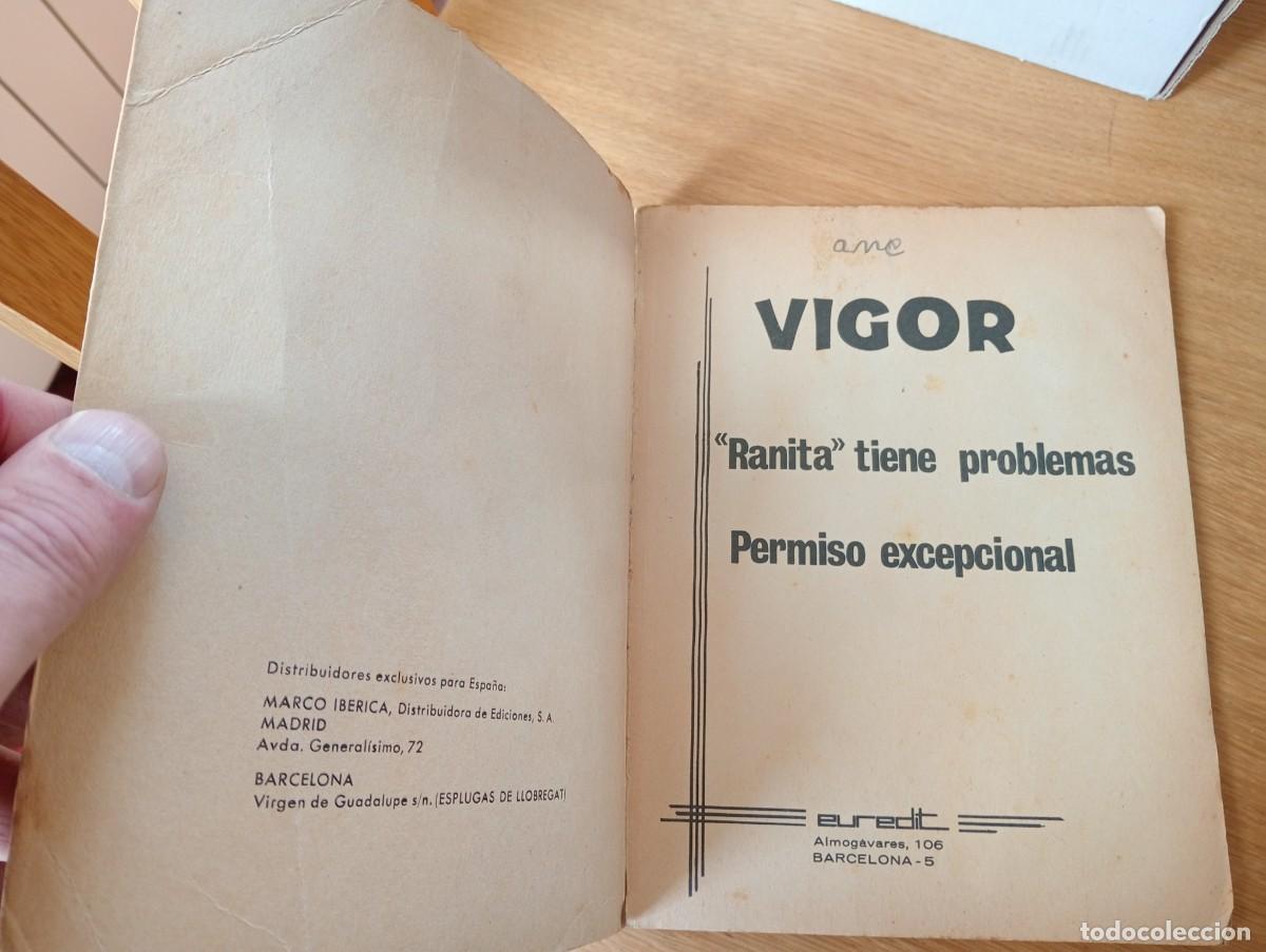 C&oacute;mics: VIGOR N.&ordm; 5 (DE 6). RANITA TIENE PROBLEMAS. TACO. EUREDIT. 1970. - Foto 5