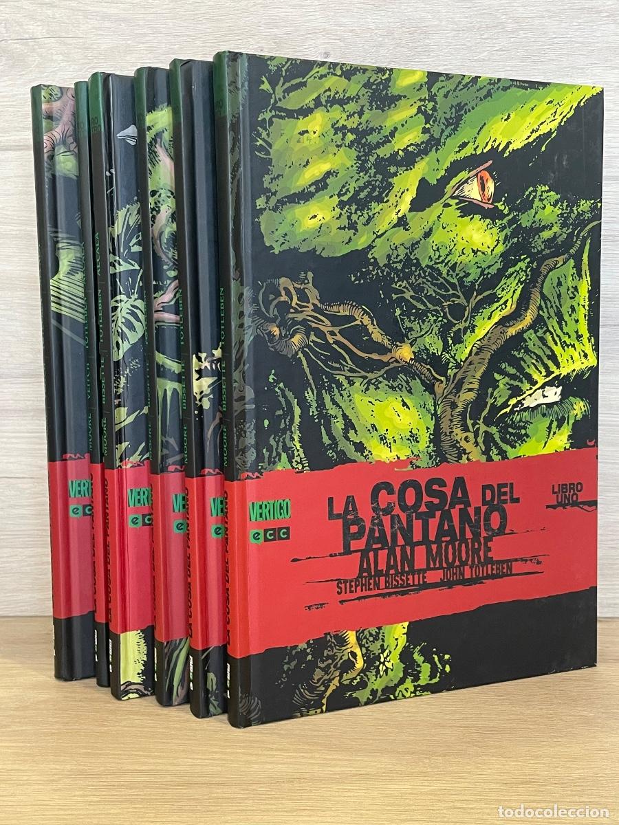 C&oacute;mics: La Cosa del Pantano de Alan Moore / Completa 6 vol&uacute;menes / Alan Moore, Stephen Bissette, John Totleb