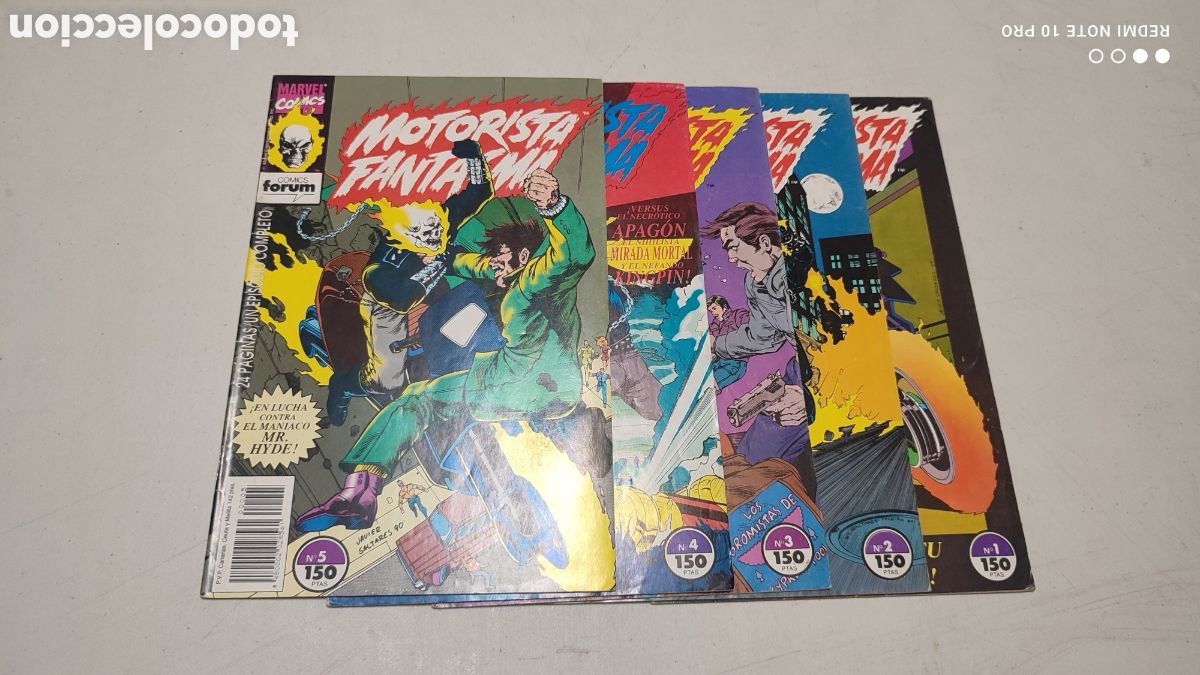 C&oacute;mics: COLECCION COMPLETA DEL MOTORISTA FANTASMA DE PLANETA DEAGOSTINI
