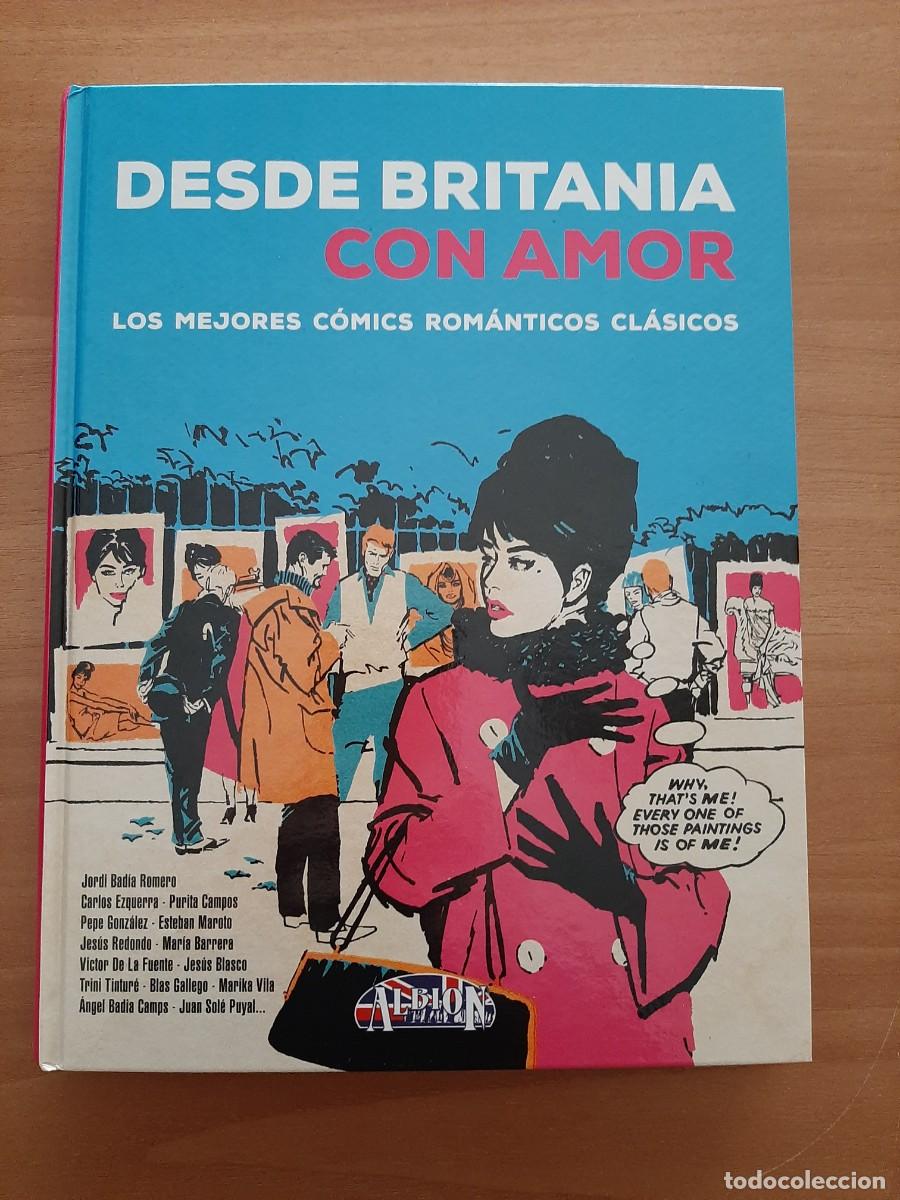 C&oacute;mics: DESDE BRITANIA CON AMOR. LOS MEJORES C&Oacute;MICS ROM&Aacute;NTICOS CL&Aacute;SICOS - DOLMEN