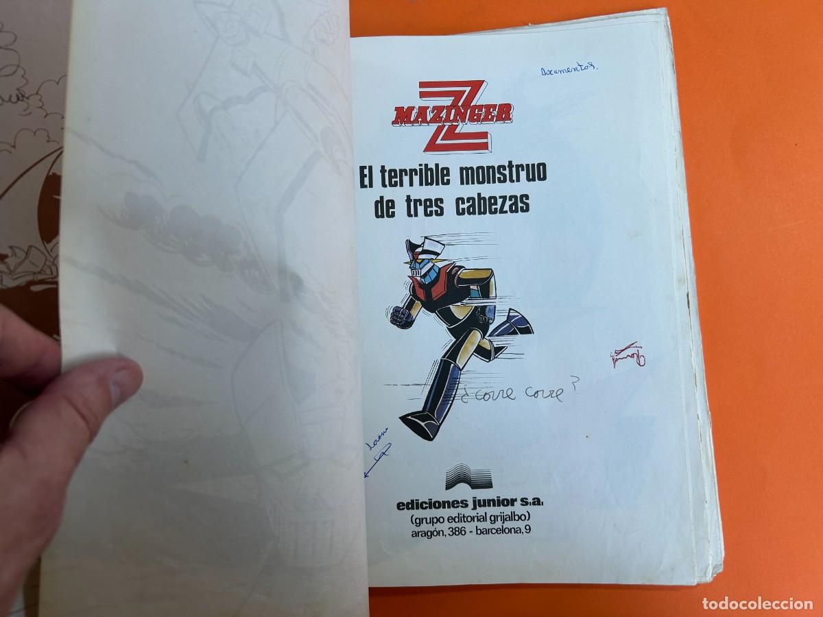C&oacute;mics: MAZINGER Z - EL TERRIBLE MONSTRUO DE TRES CABEZAS - Foto 5