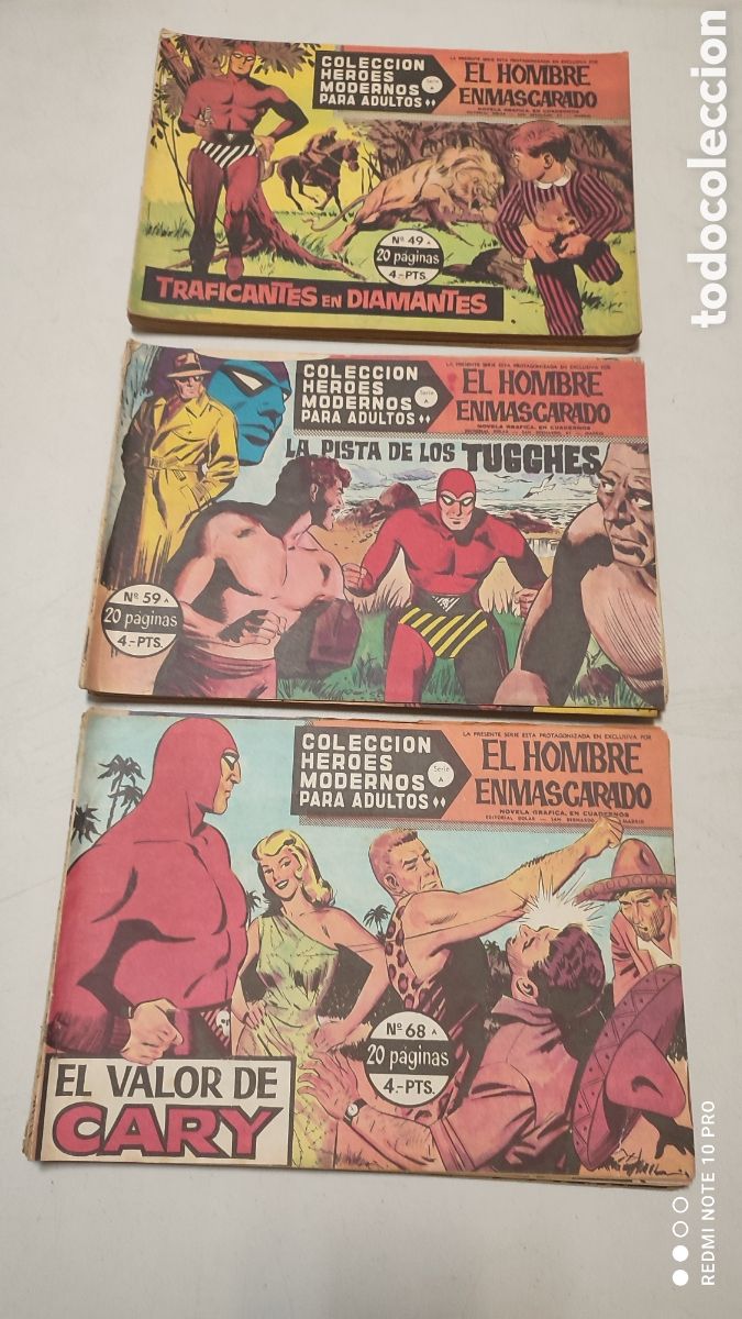 C&oacute;mics: COMICS DEL HOMBRE ENMASCARADO COLECCION HEROES MODERNO