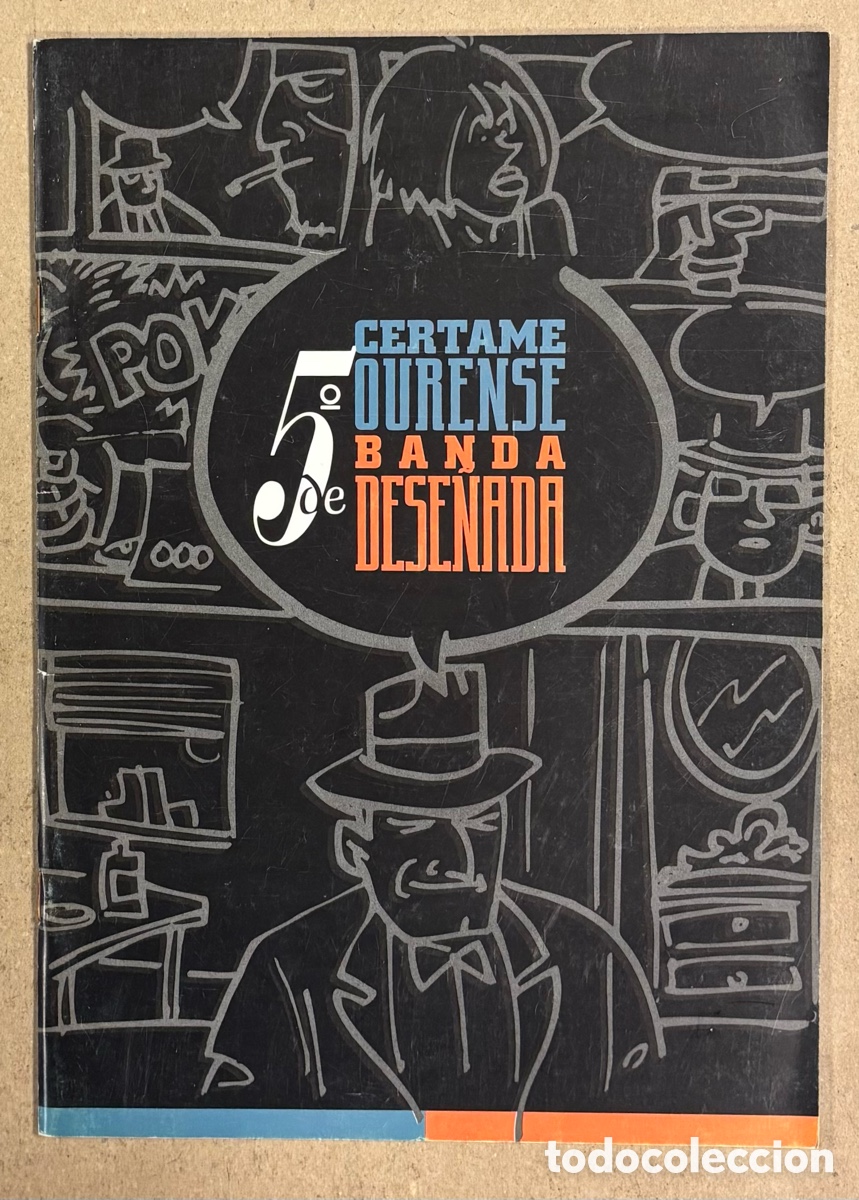 Comics: 5&ordm; CERTAME OURENSE DE BANDA DESE&Ntilde;ADA (1994). HIST&Oacute;RICO FANZINE HISTORIETAS: VV.AA.