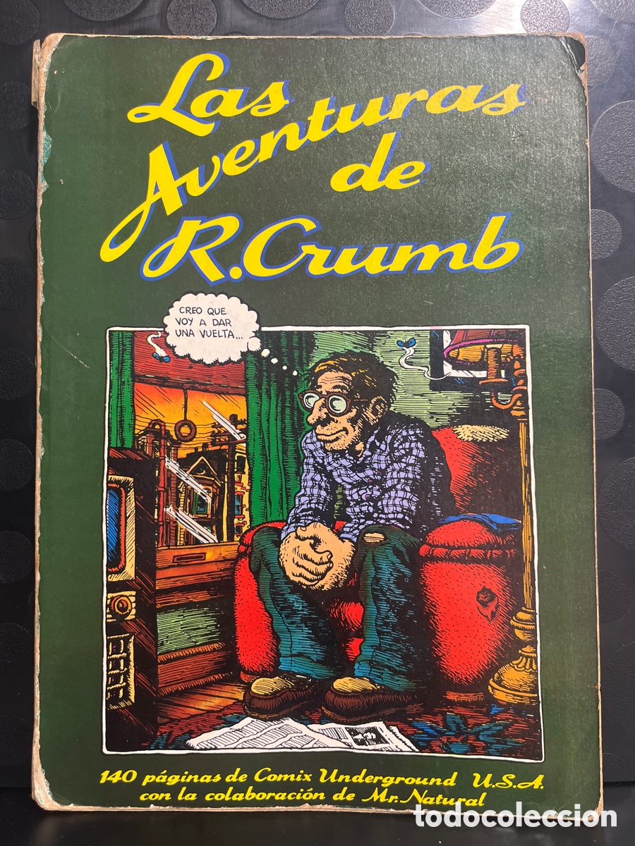 C&oacute;mics: LAS AVENTURAS DE R. CRUMB x ROBERT CRUMB Ed PASTANAGA ( 1977 )