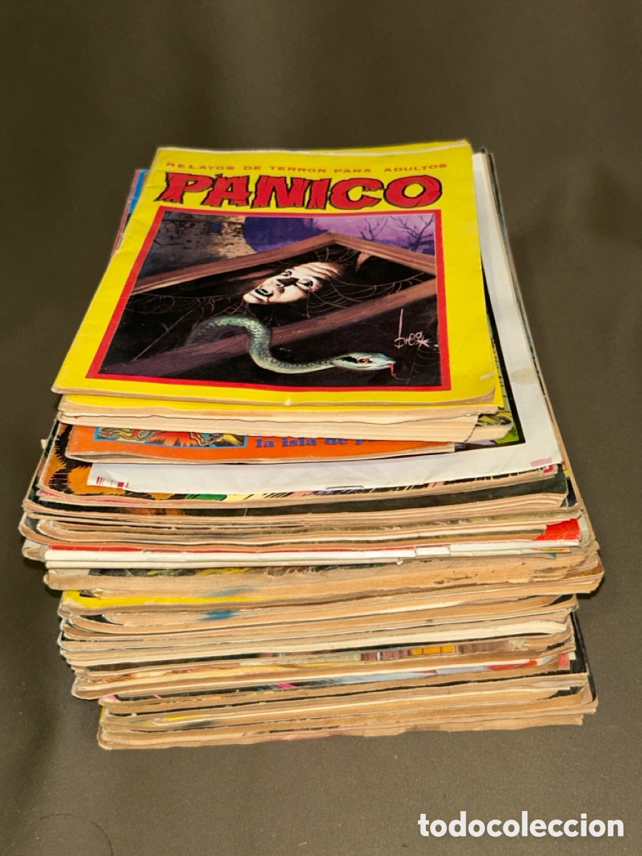 Comics : LOTE DE 50 C&Oacute;MICS VARIADOS A&Ntilde;OS 70, 80, P&Aacute;NICO,1883, ZARPA DE ACERO, WESTERN, ETC