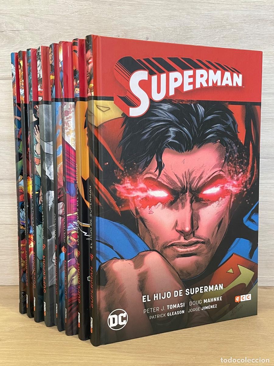 C&oacute;mics: Superman Saga de Peter J. Tomasi y Patrick Gleason / Completo 8 vol&uacute;menes / Superman Saga
