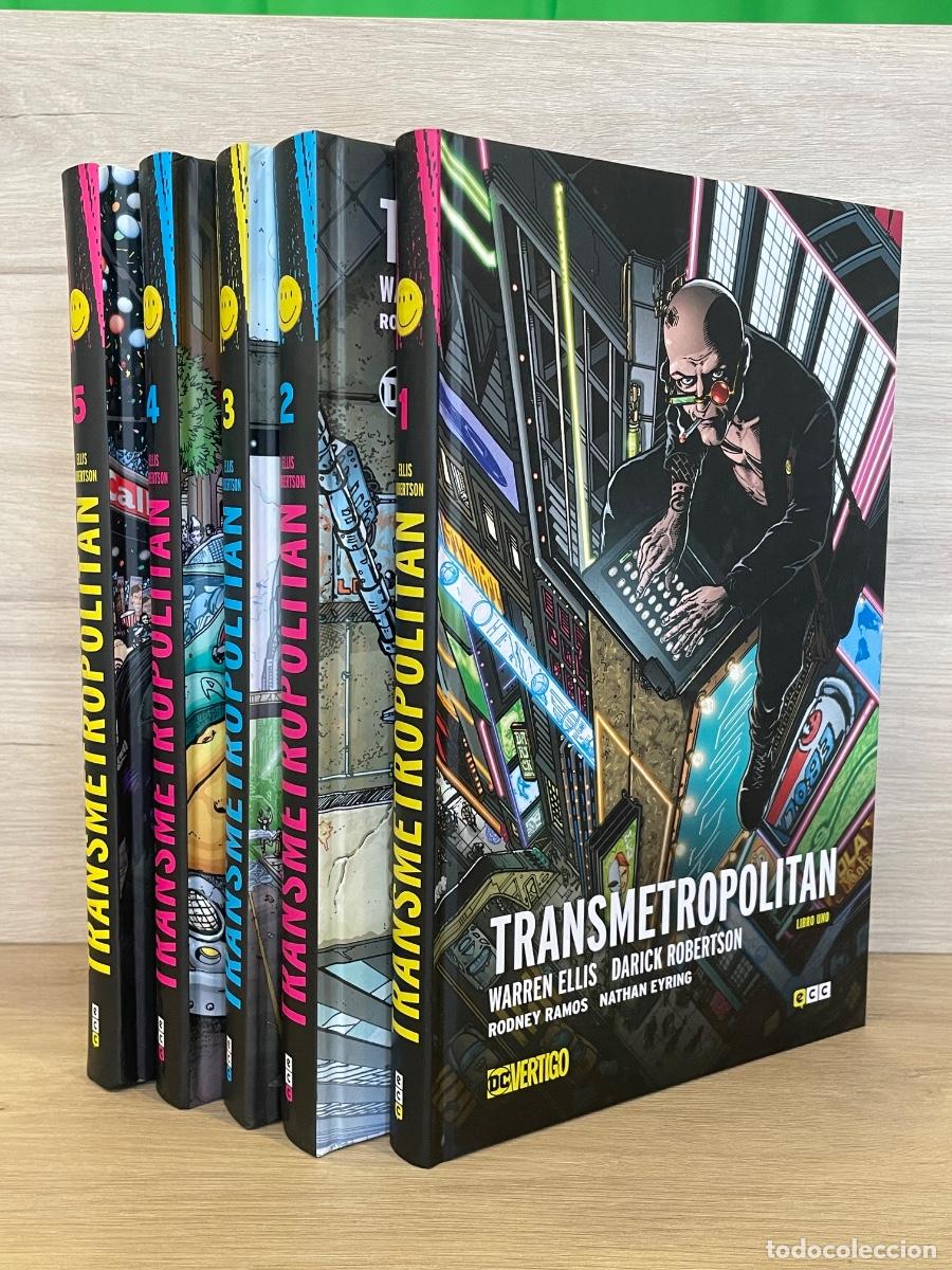 C&oacute;mics: Transmetropolitan / Completo 5 vol&uacute;menes / Tercera edici&oacute;n / Warren Ellis, Darick Robertson