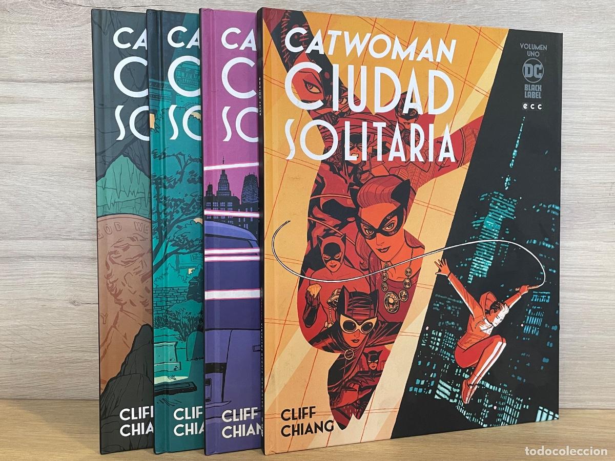 C&oacute;mics: Catwoman: Ciudad solitaria / Completa 4 vol&uacute;menes / Cliff Chiang