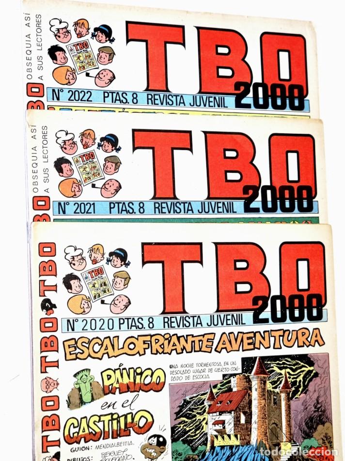C&oacute;mics: Pack 3 TBO. Revista Juvenil 2000. Escalofriante aventura. Suspense en villanabos. Fant&aacute;stica aventur