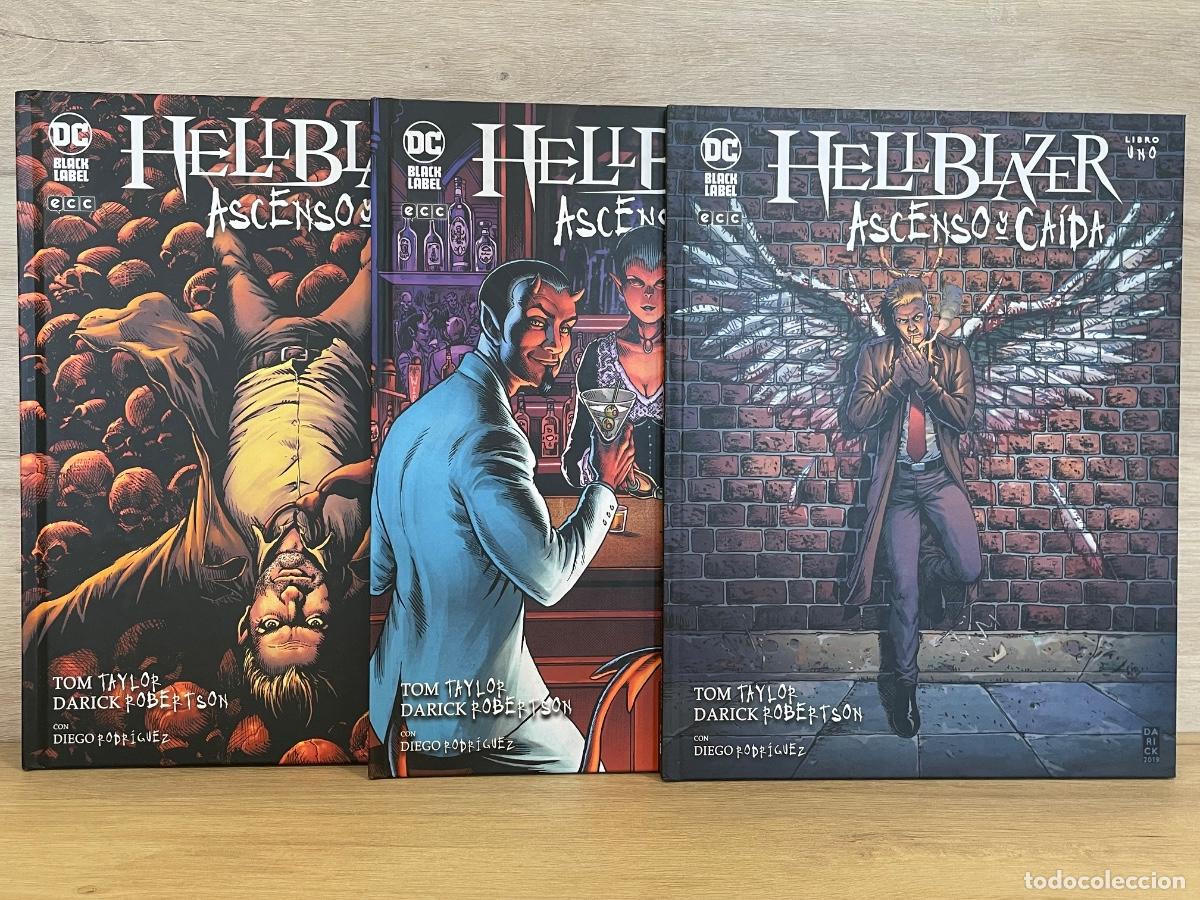 C&oacute;mics: Hellblazer: Ascenso y ca&iacute;da / Completa 3 vol&uacute;menes / Tom Taylor, Darick Robertson