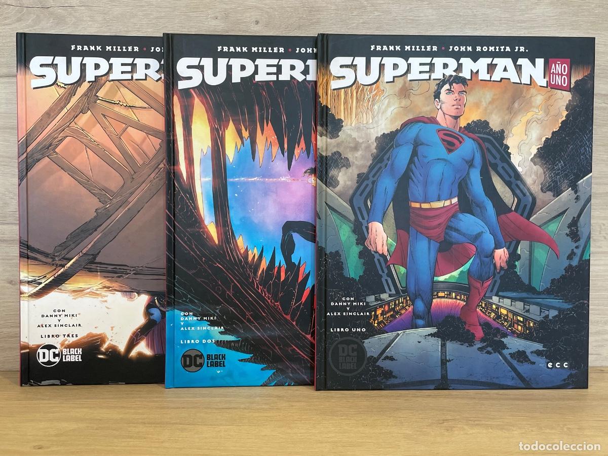 C&oacute;mics: Superman: A&ntilde;o Uno / Completo 3 vol&uacute;menes / Frank Miller, John Romita Jr.
