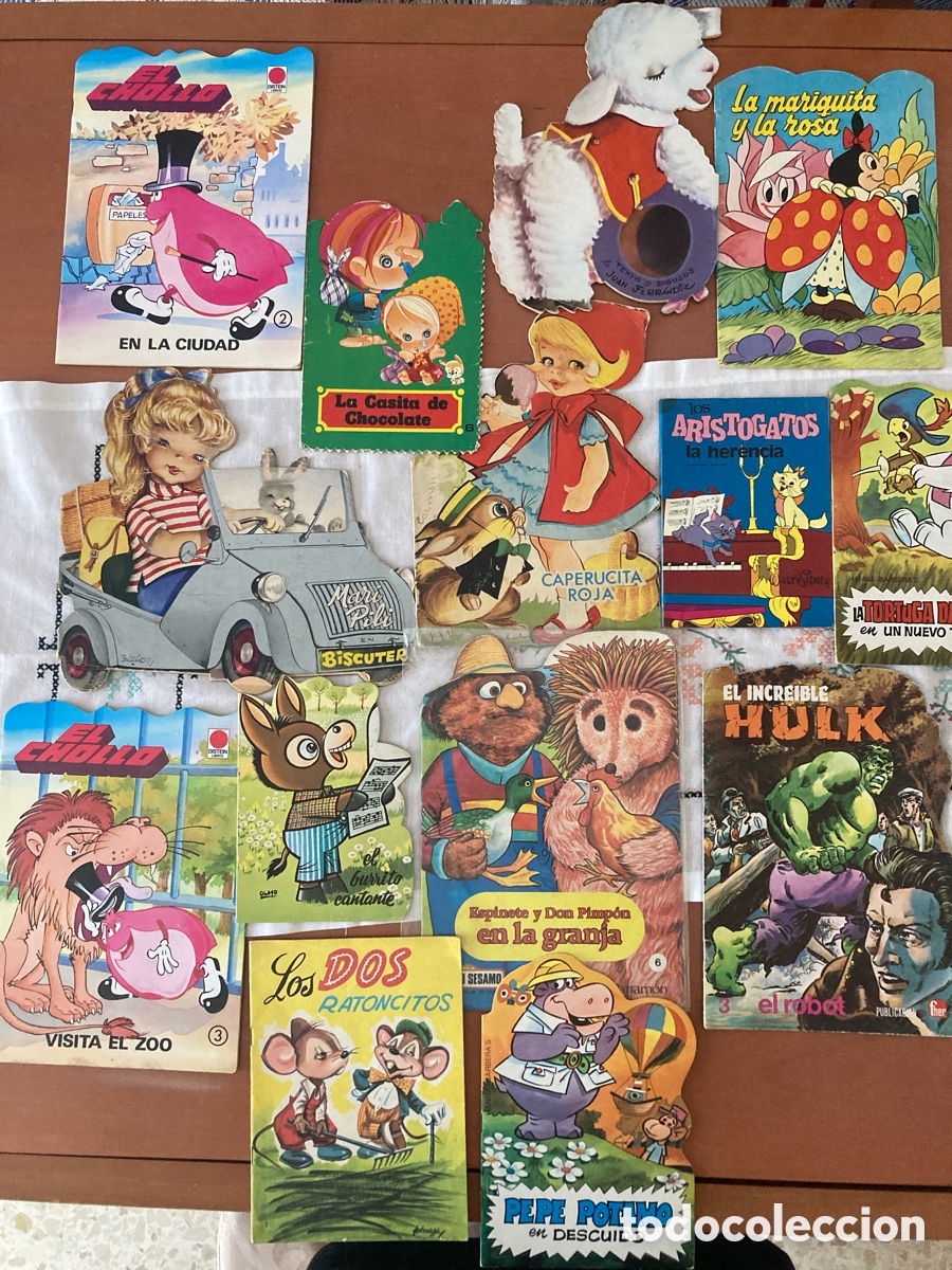 C&oacute;mics: Lote de comics y cuentos Troquelados a&ntilde;os 80
