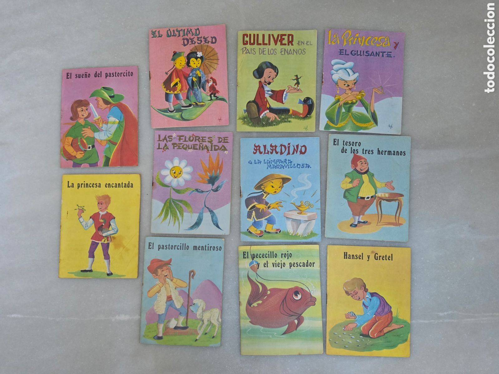 C&oacute;mics: CUENTITOS LUSA. 11 DIFERENTES. EDITORIAL CANTABRICA. A&Ntilde;O 1970