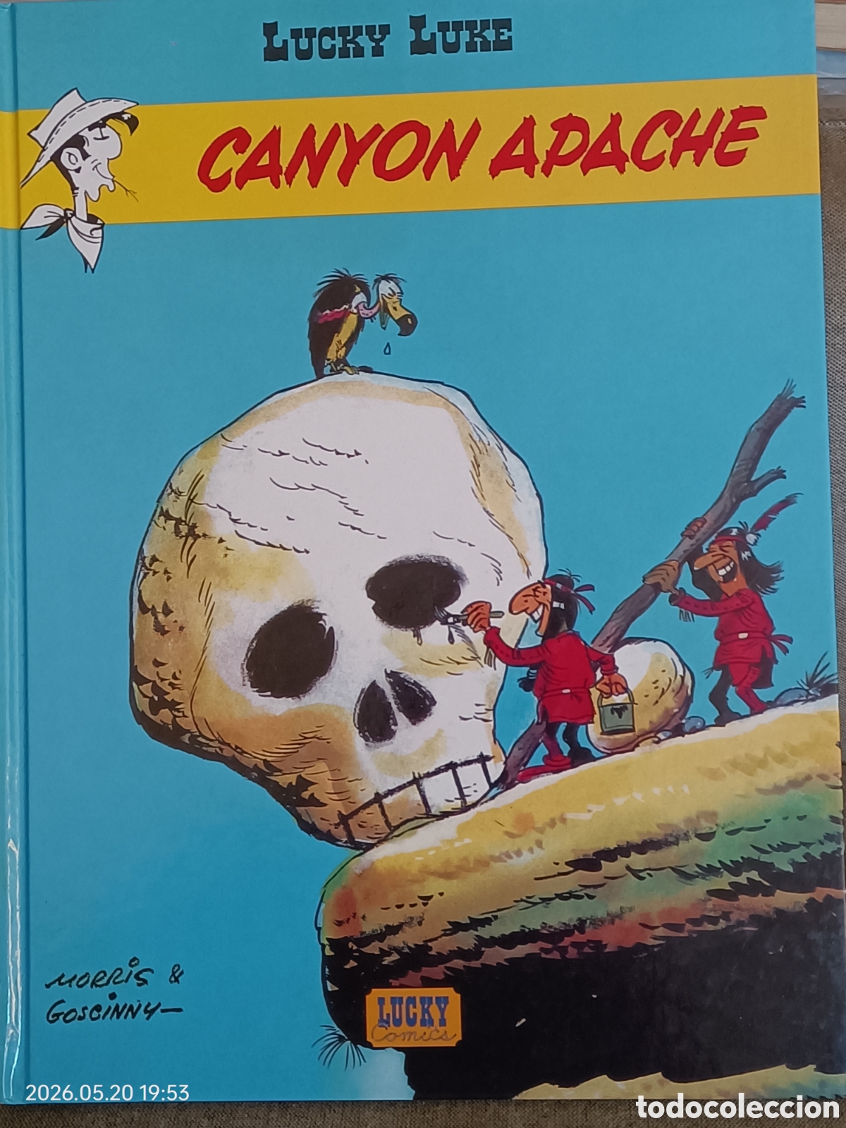 C&oacute;mics: lucky luke canyon apache-lucky comic n&ordm; 6 -frances