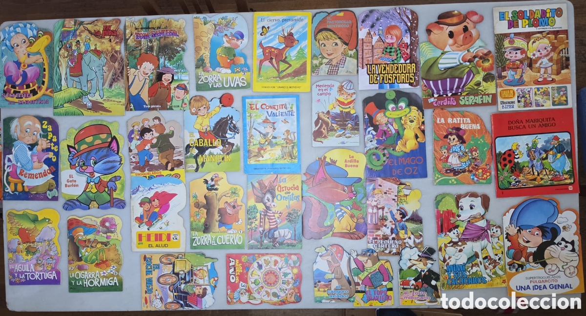 C&oacute;mics: 32 CUENTOS INFANTILES A&Ntilde;OS 70-80. BRUGUERA, TORAY, FHER. 32 DIFERENTES.